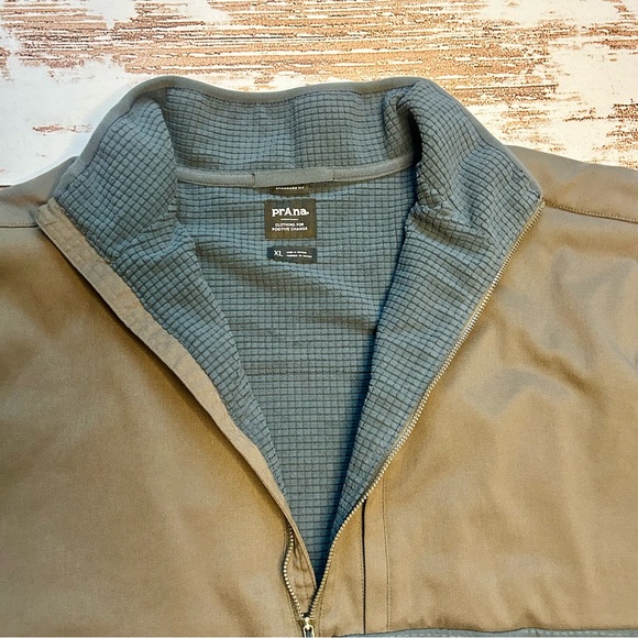 PRANA | GRIDLOCKED 1/2 ZIP FLEECE MEN'S Size, XL New With Tags (NWT) - Picture 4 of 13